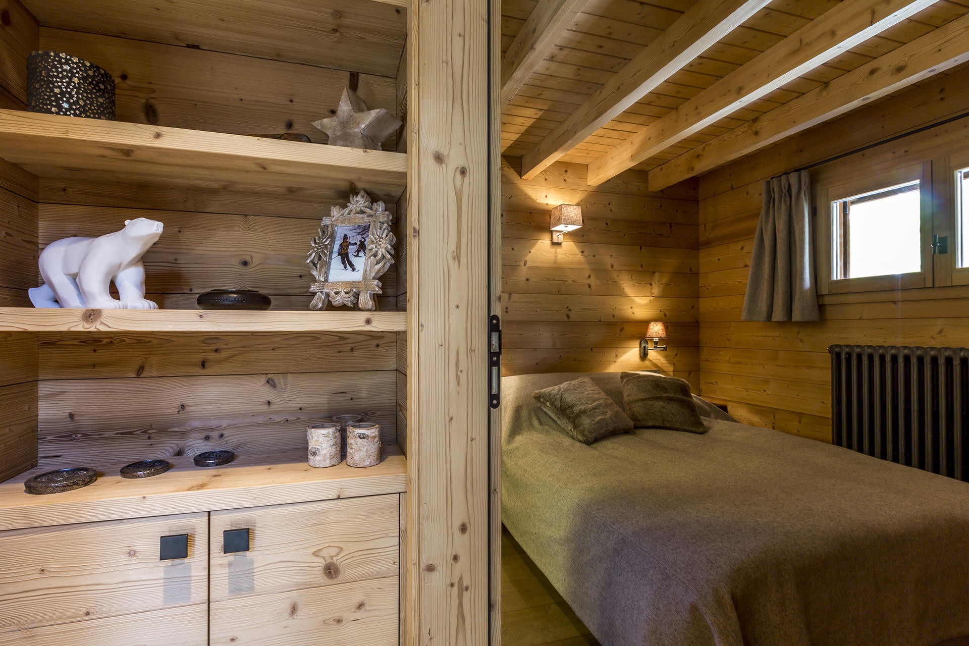 Val d’Isère Location Chalet Luxe Vauxate Chambre 2