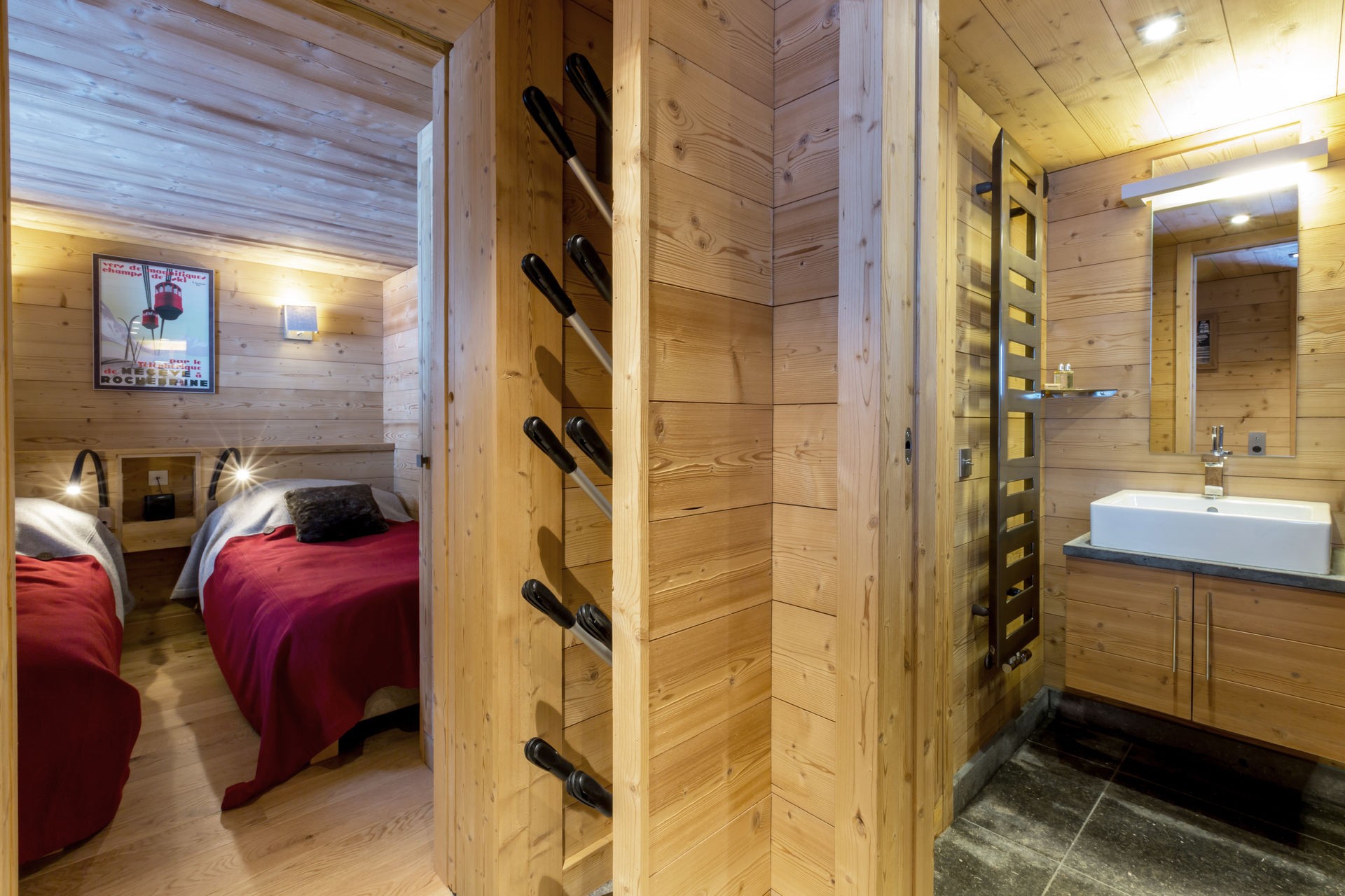 Val d’Isère Luxury Rental Chalet Vauxate Bedroom 6