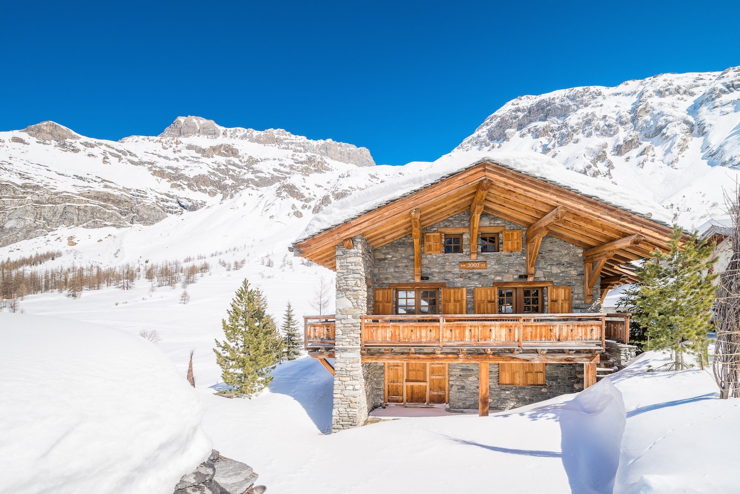 Val d'Isère Location Chalet Luxe Volga