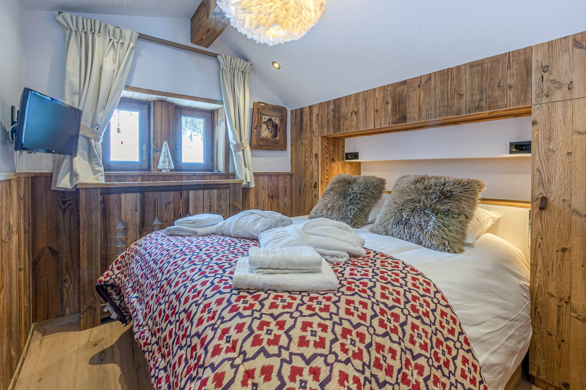 Val D'Isère Location Chalet Luxe Voline Chambre 2