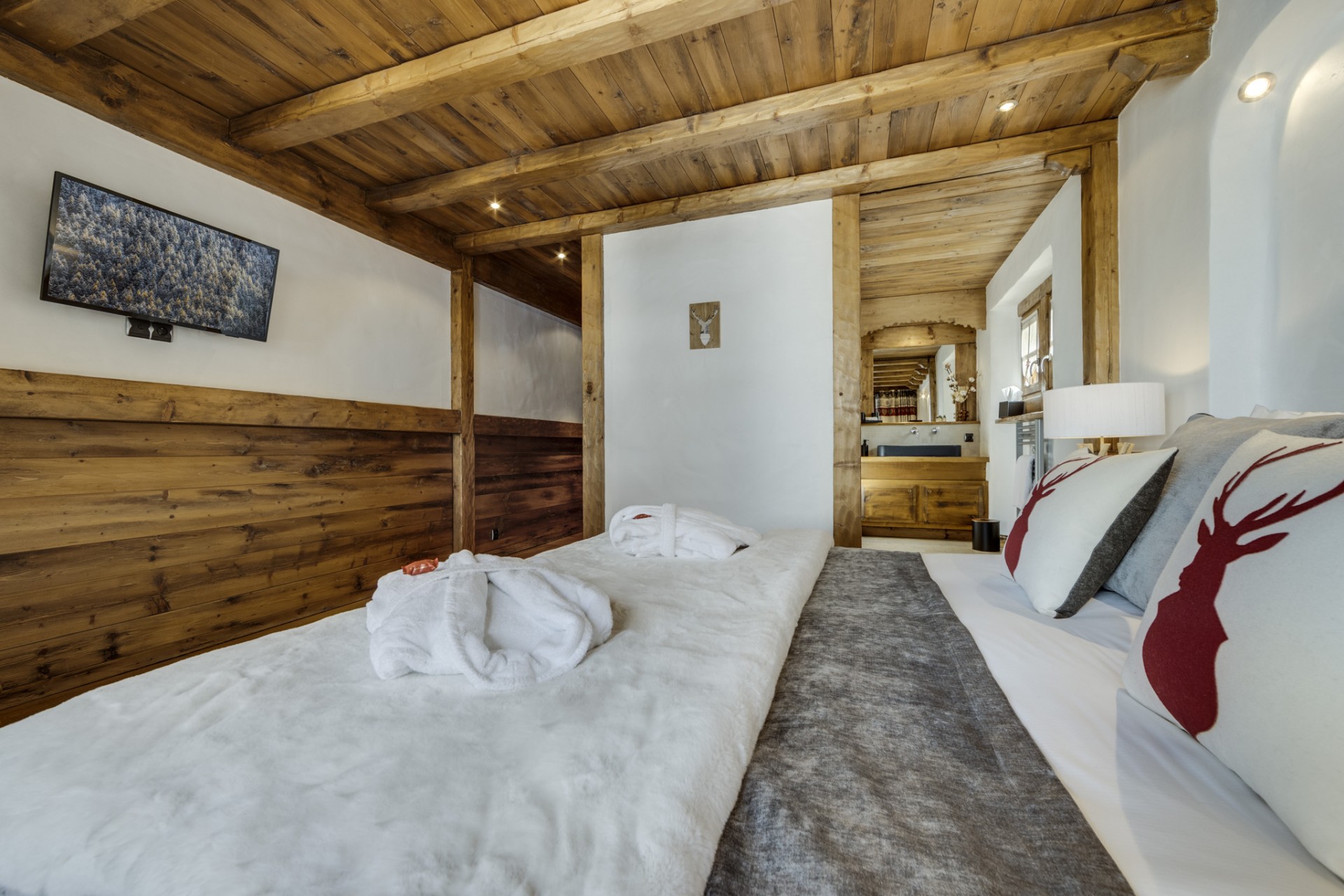 Val D’Isère Location Chalet Luxe Vonsanite Chambre 4