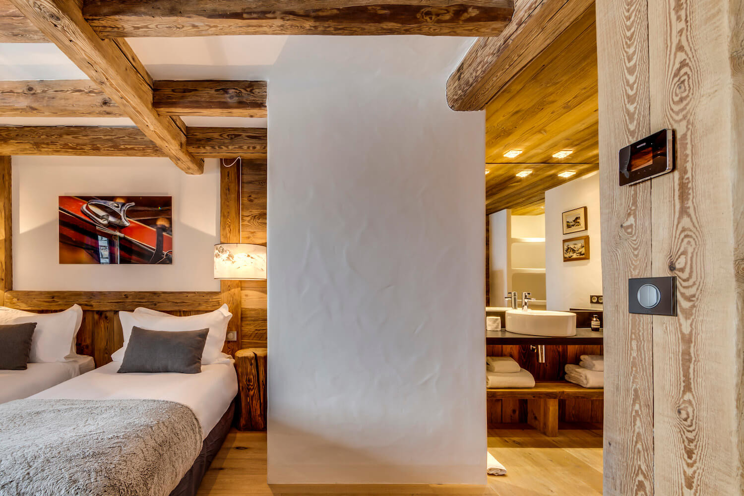 Val D'Isère Location Chalet Luxe Vonsounite Chambre 2