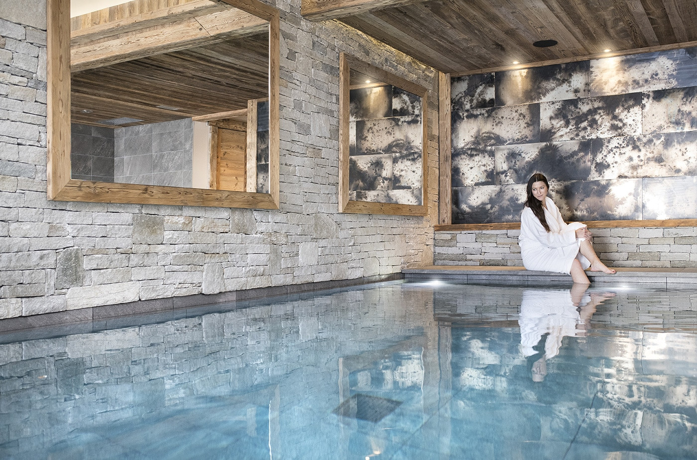 Val D'Isère Location Chalet Luxe Voralia Piscine