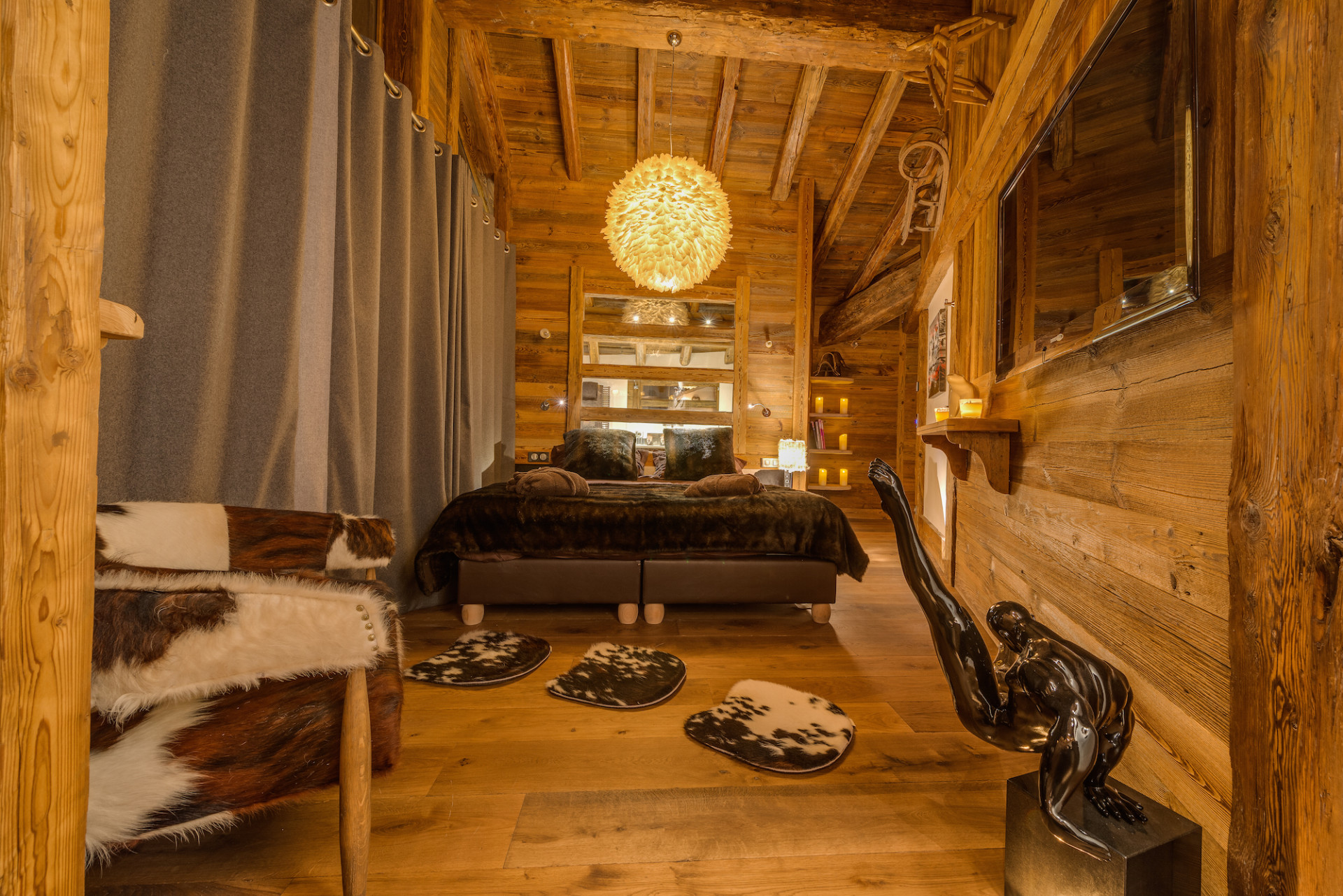 Val D'Isère Location Chalet Luxe Vulpinite Chambre 4
