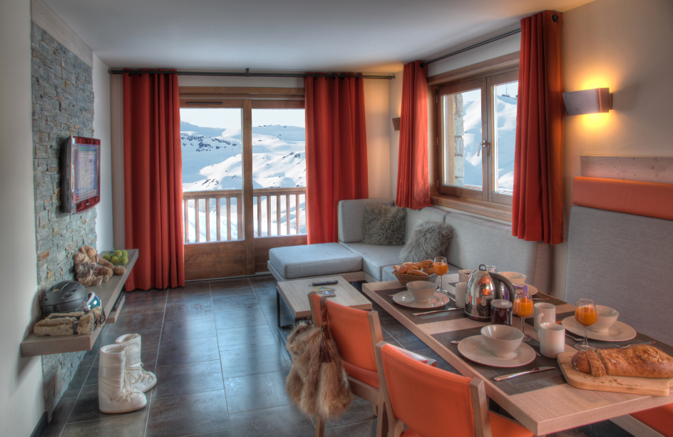 Val Thorens Location Appartement Luxe Camelia Cuisine