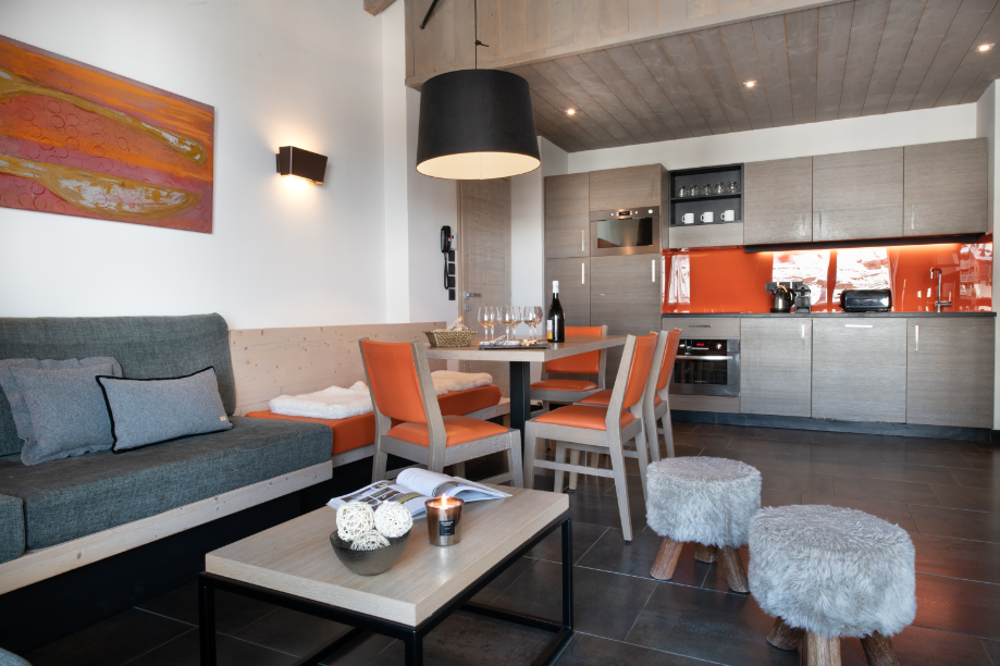 Val Thorens Location Appartement Luxe Cameline Cuisine