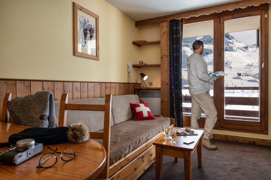 Val Thorens Location Appartement Luxe Fitini Salon 1