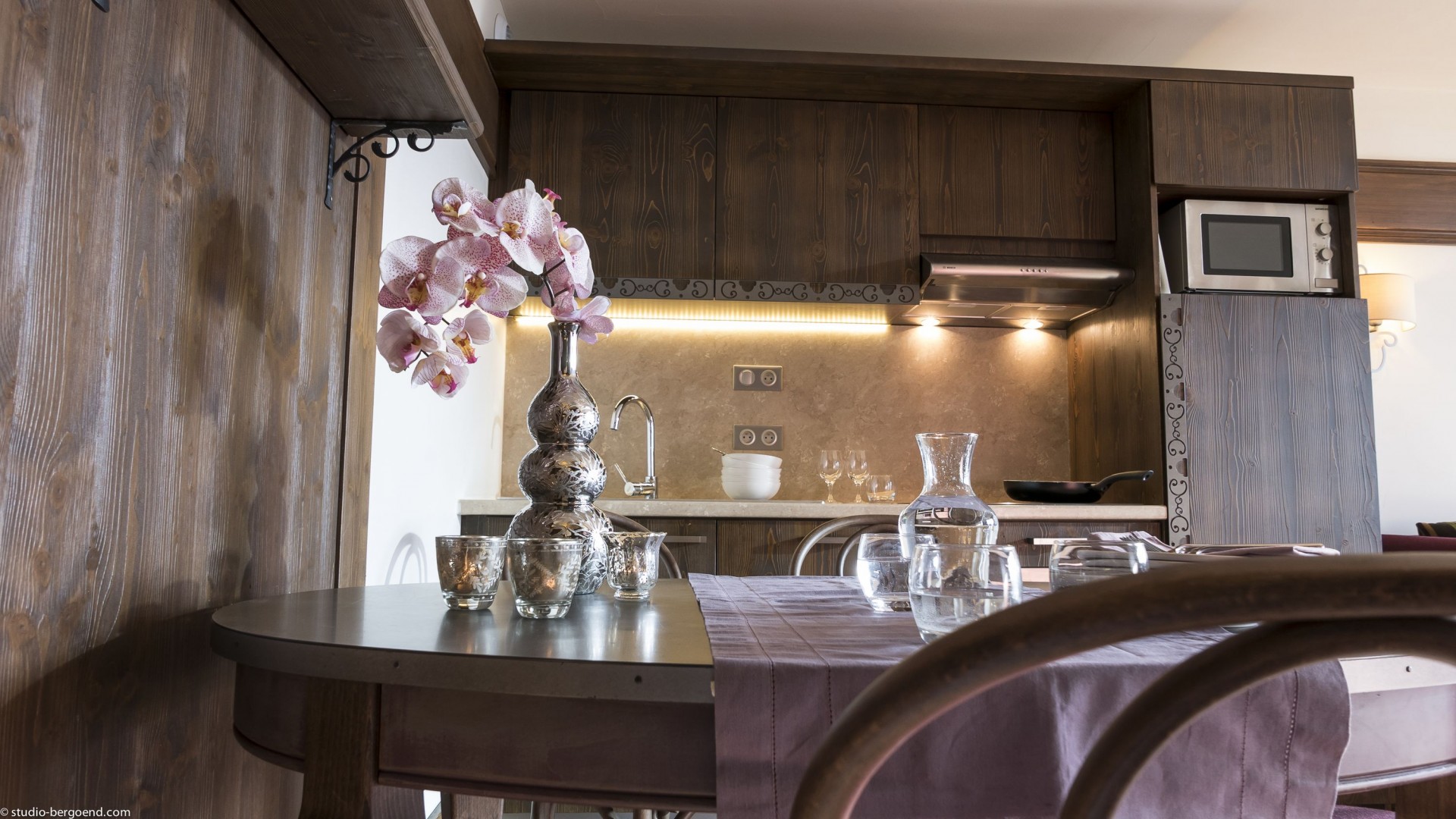 Val Thorens Rental Apartment Luxury Valikite Kitchen