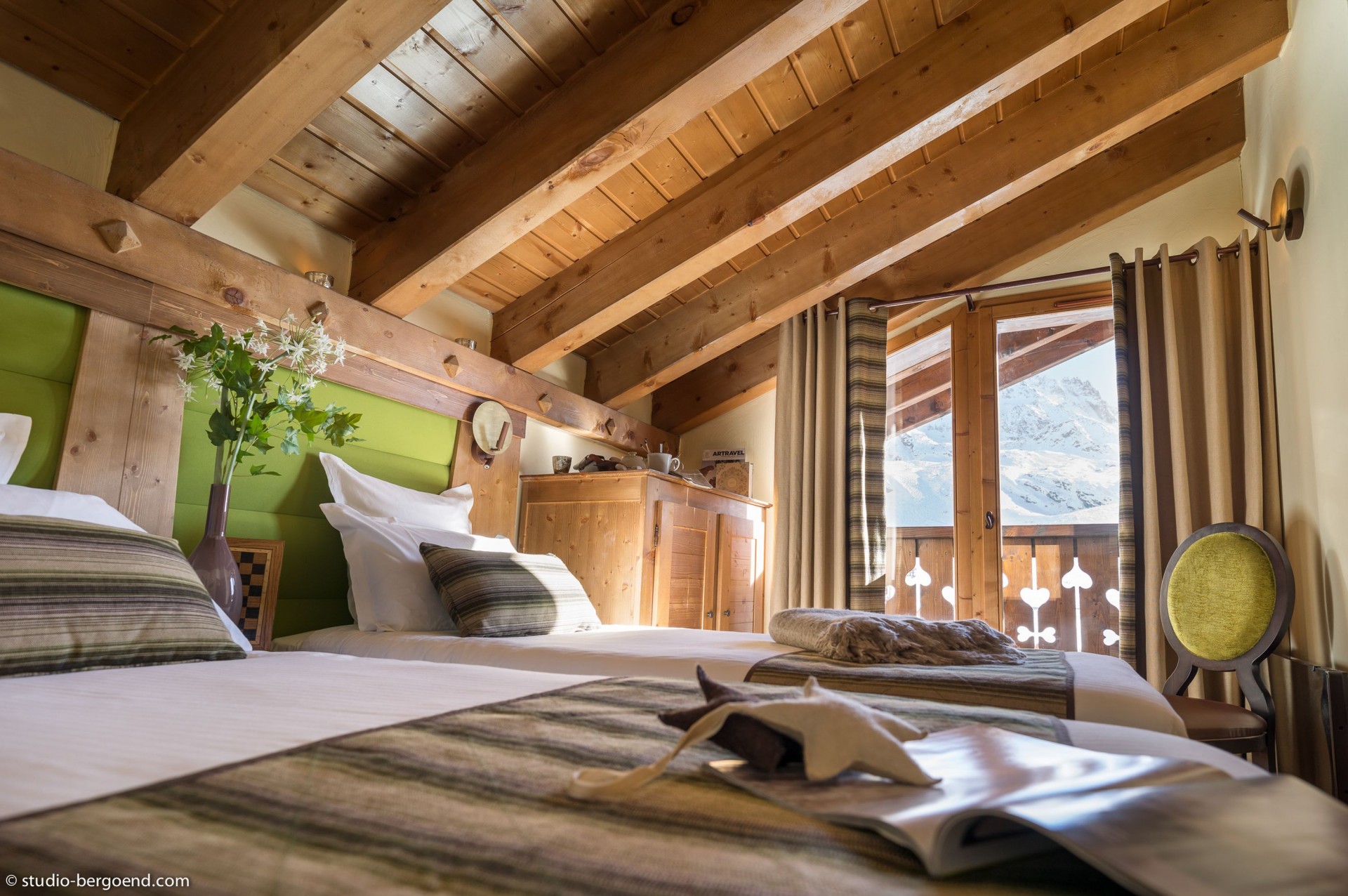 Val Thorens Rental Appartment Luxury Voltaite Bedroom