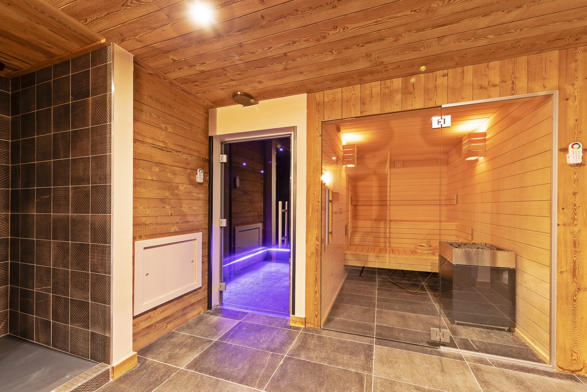 Val Thorens Luxury Rental Chalet Olidan Sauna