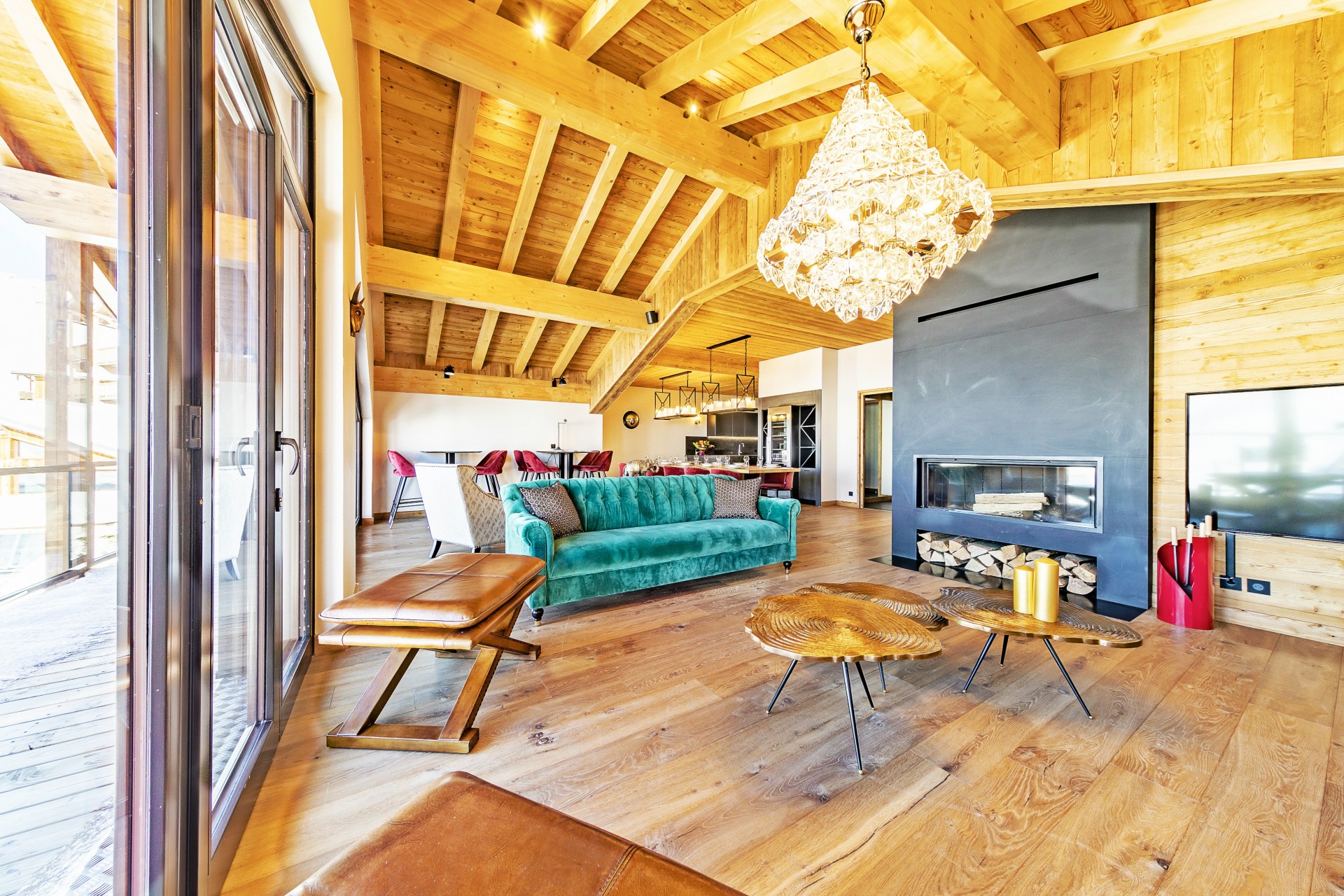 Val Thorens Location Chalet Luxe Olidan Séjour 3