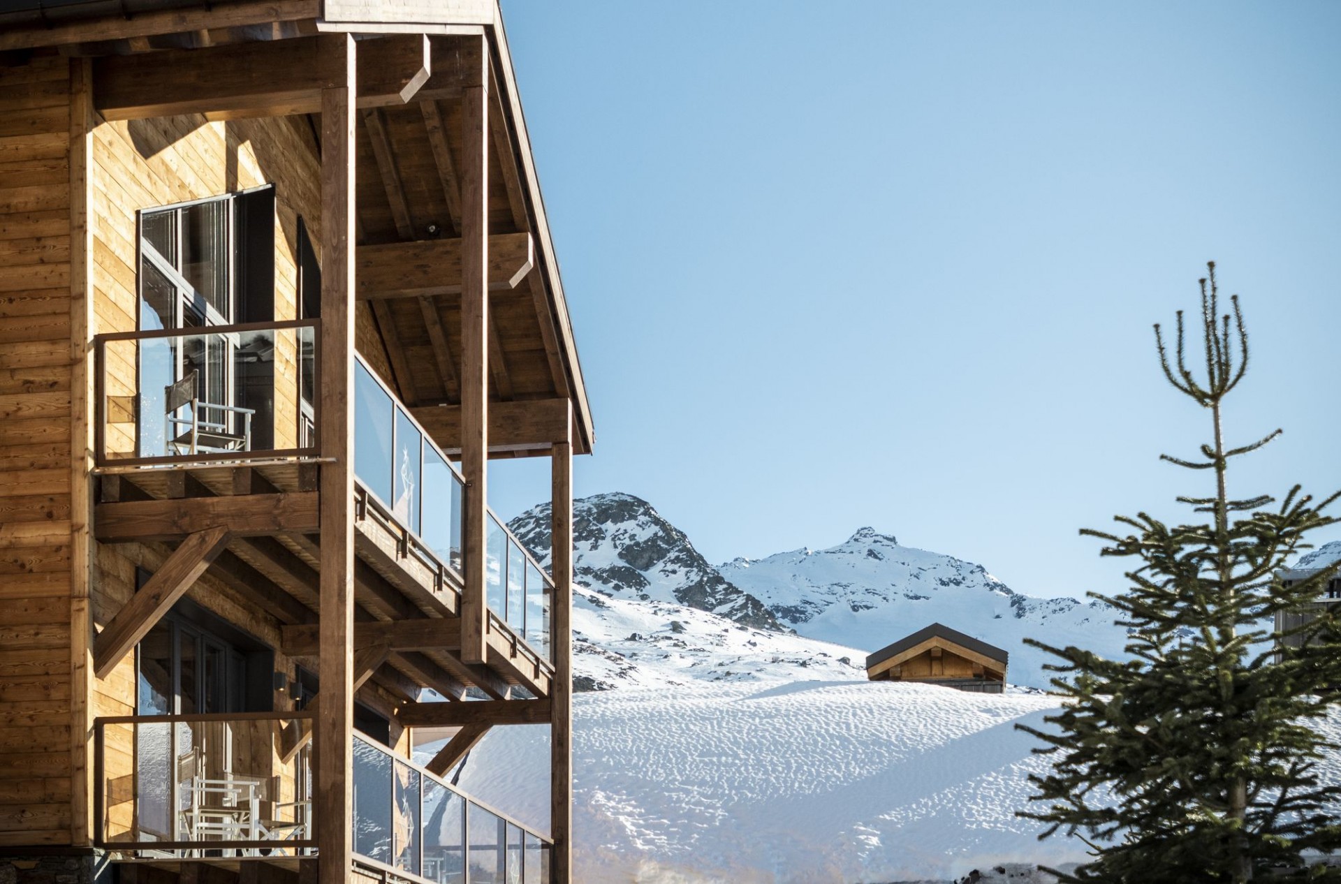 Val Thorens Location Chalet Luxe Olidan Vue