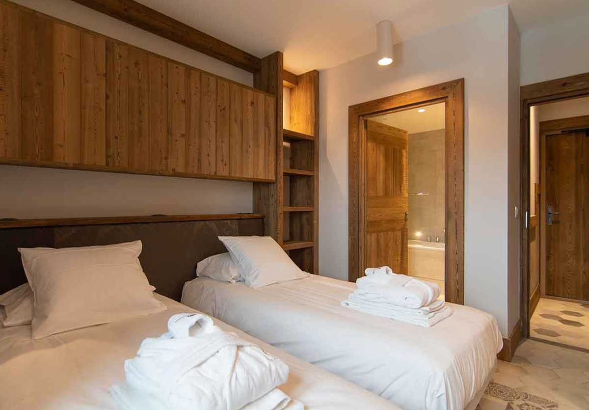 Val Thorens Location Chalet Luxe Onore Chambre