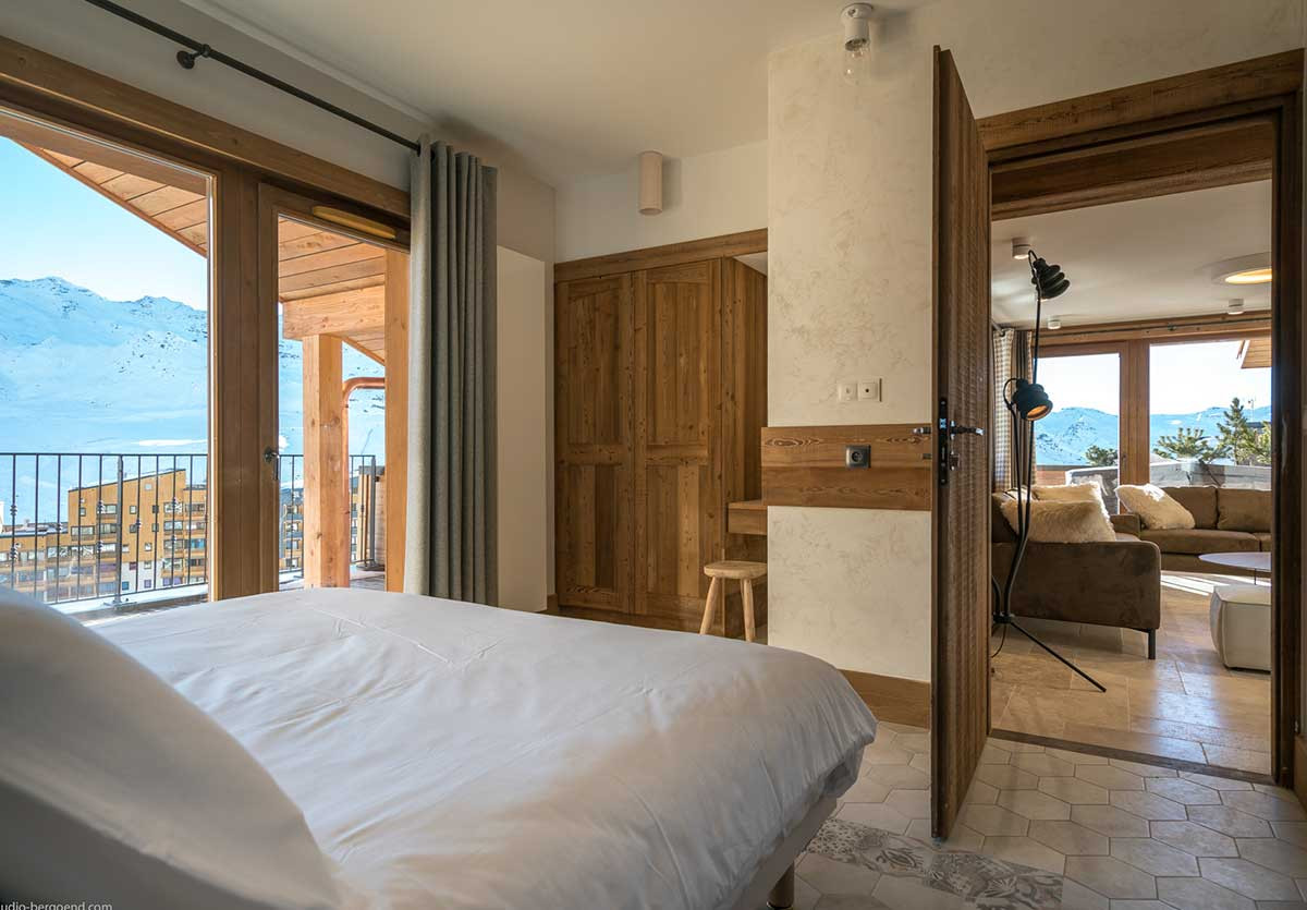 Val Thorens Location Chalet Luxe Onyre Chambre