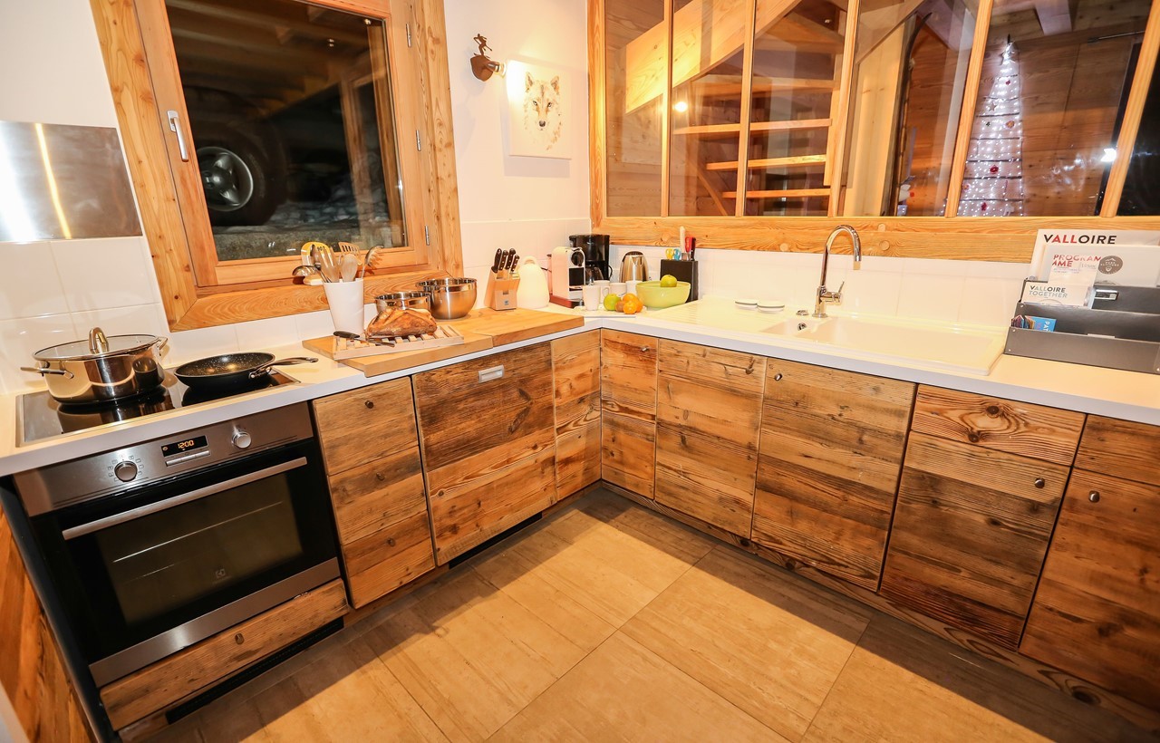 Valloire Location Chalet Luxe Barolyte Cuisine