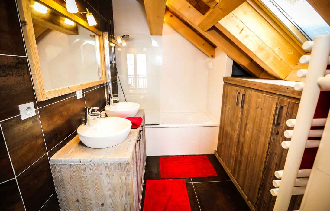 Valloire Location Chalet Luxe Barylite Salle De Bain 