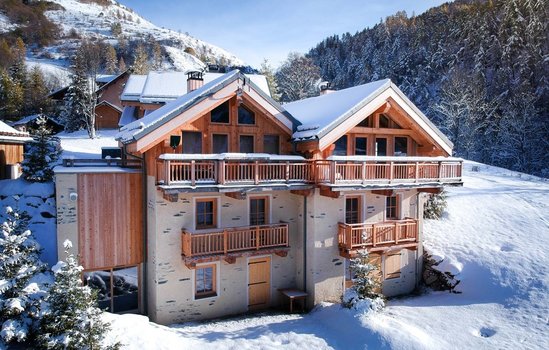 Valloire Location Chalet Luxe Buglose Extérieur