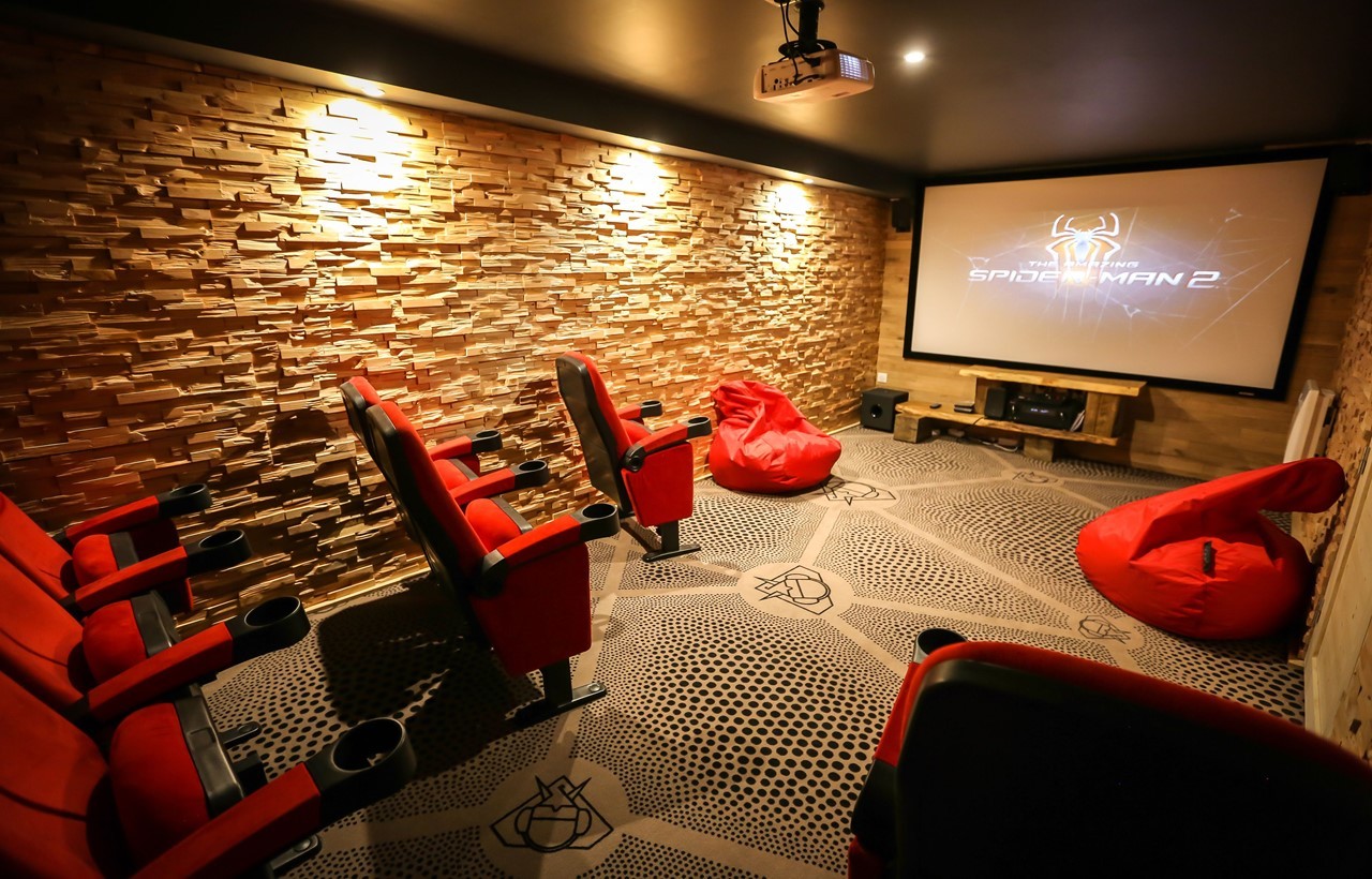 Valloire Luxury Rental Chalet Buglose Cinema Room