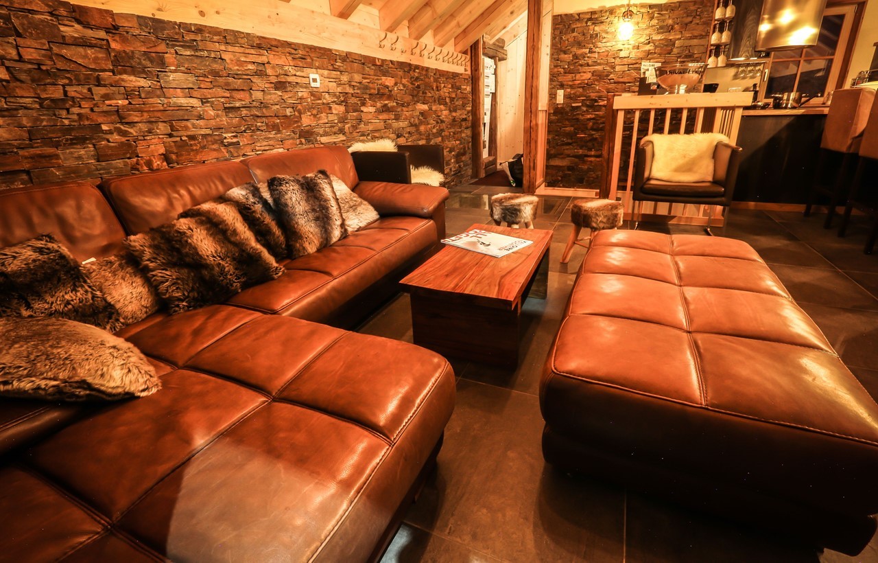 Valloire Luxury Rental Chalet Buglose Living Room 2