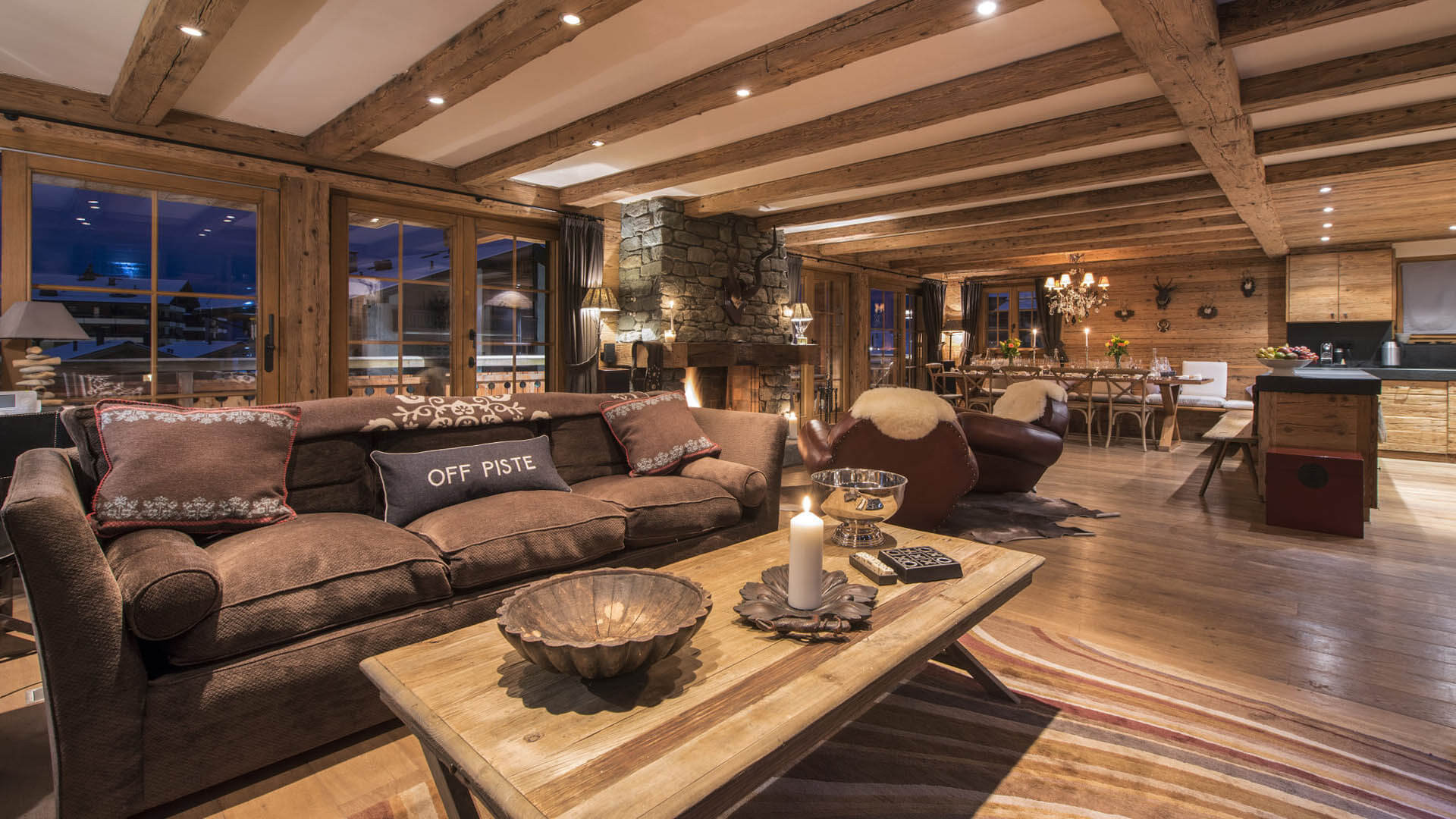 Verbier Location Appartement Luxe Versilite Séjour 