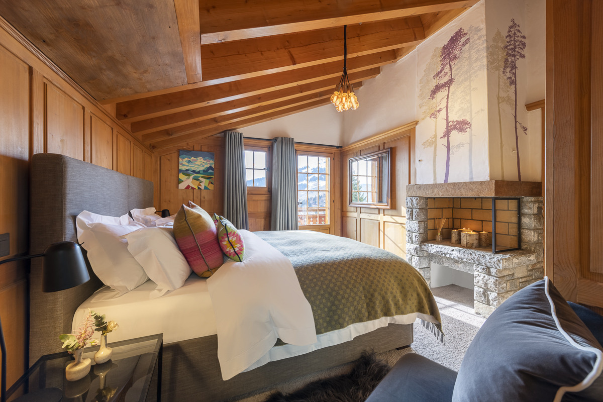 Verbier Location Chalet Luxe Vigezzite Chambre 1