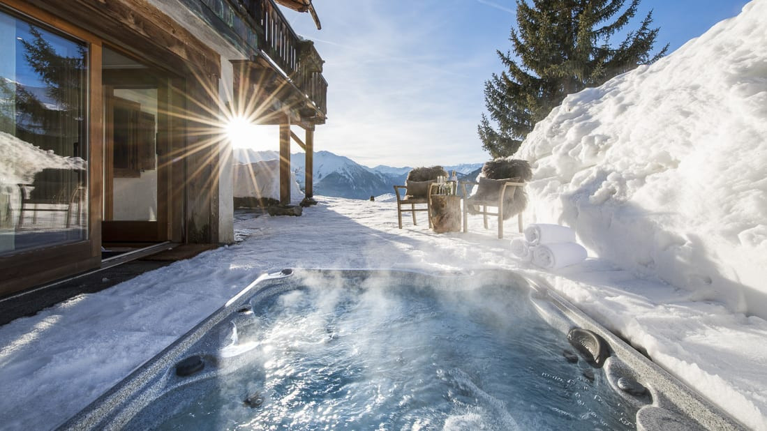 Verbier Location Chalet Luxe Vitalis Jacuzzi 