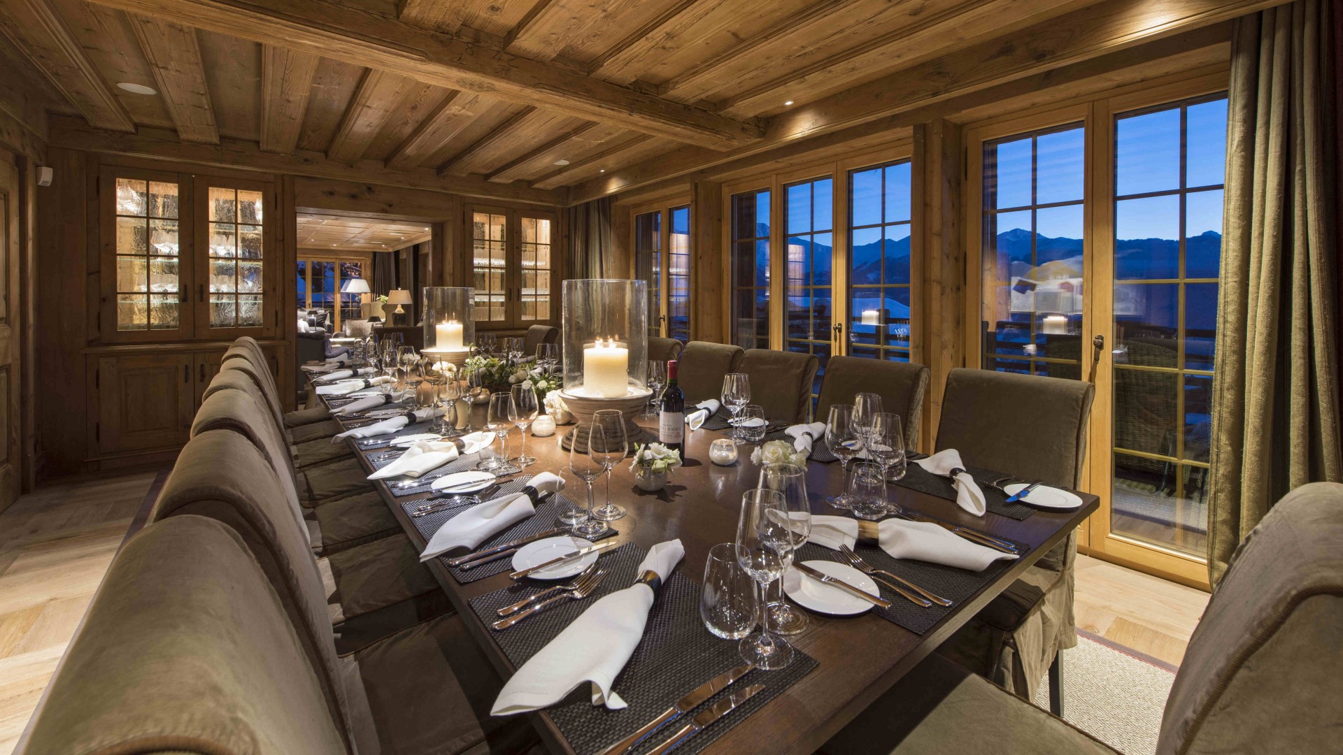 Verbier Location Chalet Luxe Vitaminite Salle A Manger 2