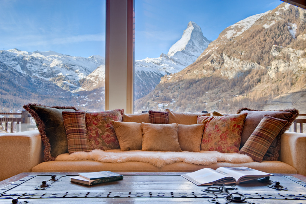 Zermatt Location Chalet Luxe Zairite Vue