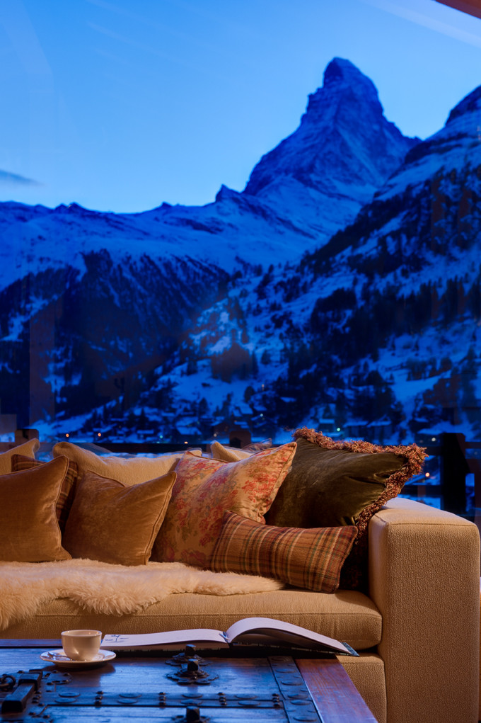 Zermatt Location Chalet Luxe Zairite Vue Nuit