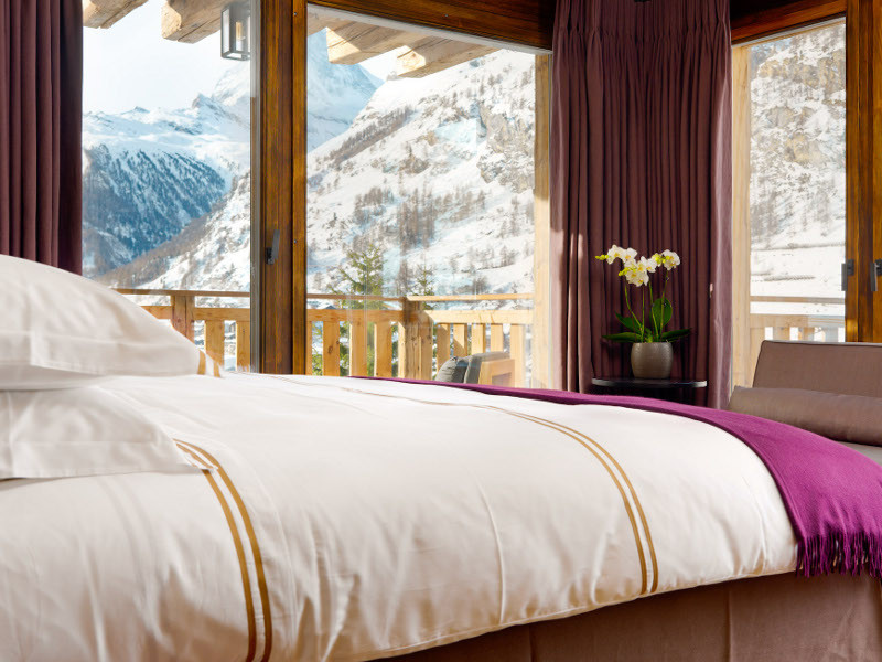Zermatt Location Chalet Luxe Zercon Chambre 1