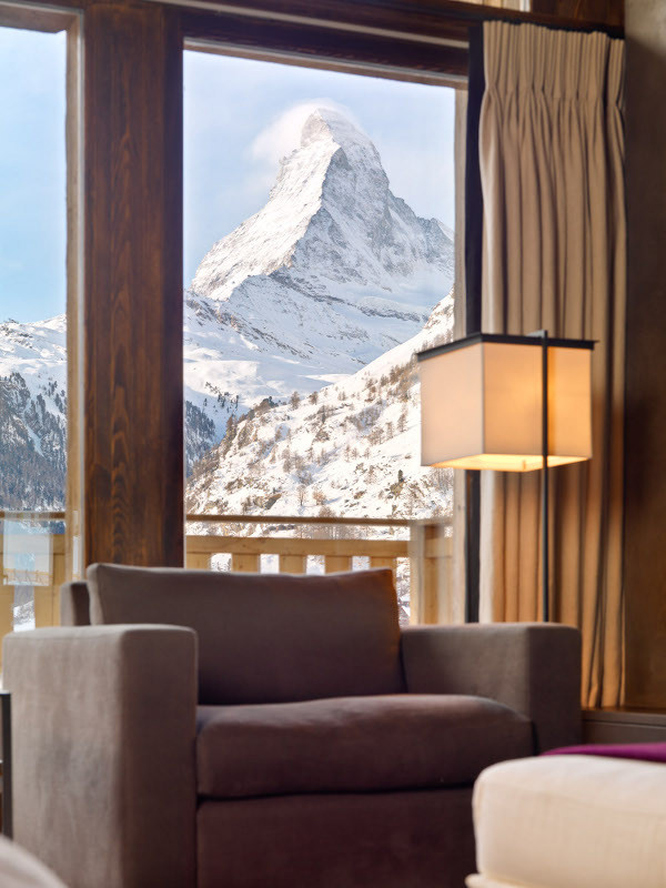 Zermatt Location Chalet Luxe Zercon Salon