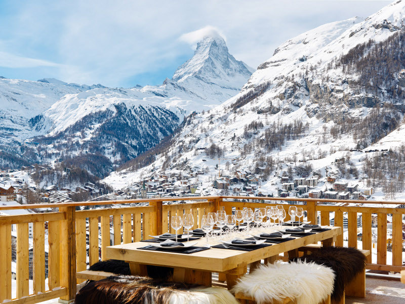 Zermatt Location Chalet Luxe Zercon Vue 1