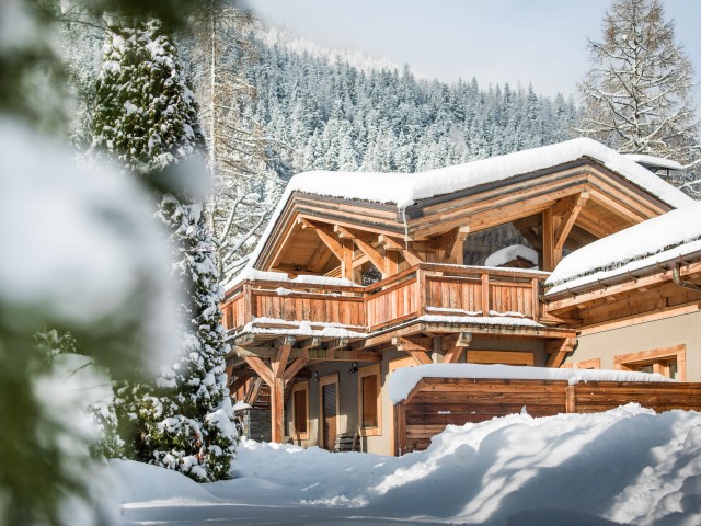 Argentière Location Chalet Luxe Calderite Extérieur