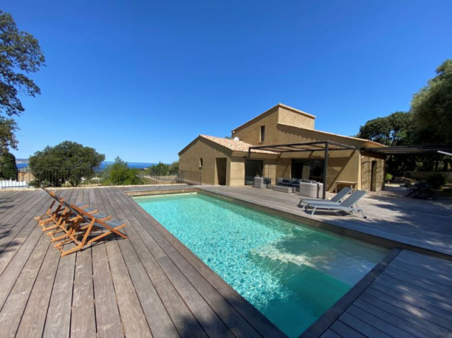 Calvi Villa Location Luxe Cytinet Extérieur