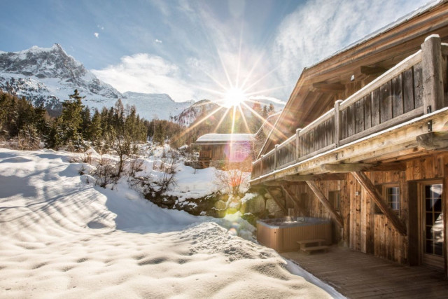 Chamonix Location Chalet Luxe Acore Extérieur 4