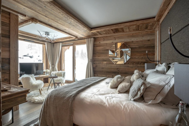 Chamonix Luxury Rental Chalet Cornite Bedroom