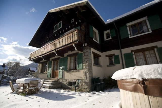 Chamonix Location Chalet Luxe Nacre Extérieur