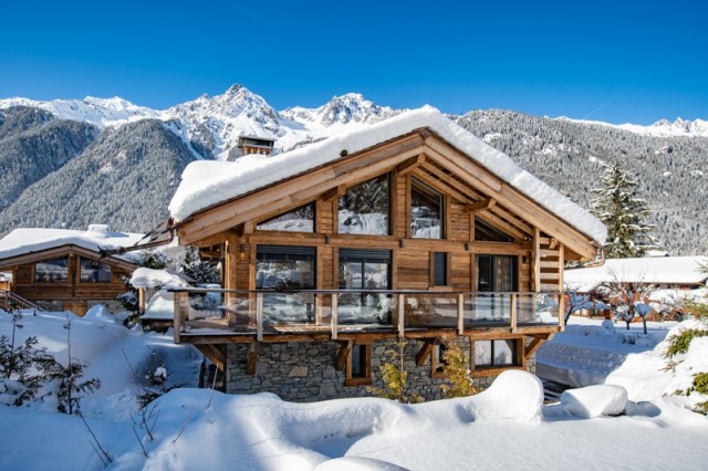 Chamonix Mont Blanc Location Chalet Luxe Paradamyte Extérieur