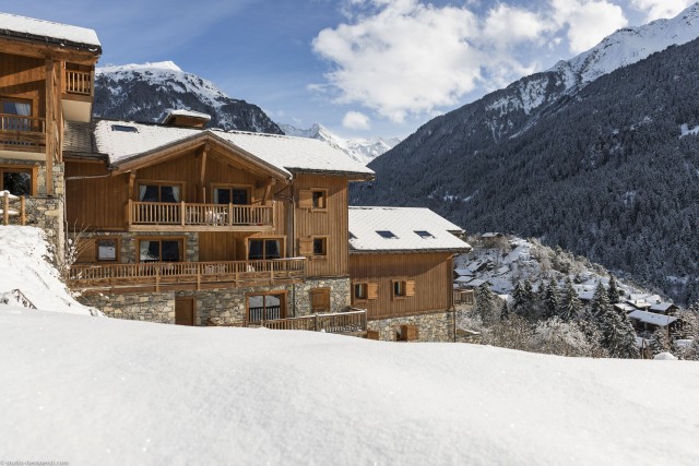 Champagny En Vanoise Location Appartement Luxe Chapmenite Duplex Extérieur 