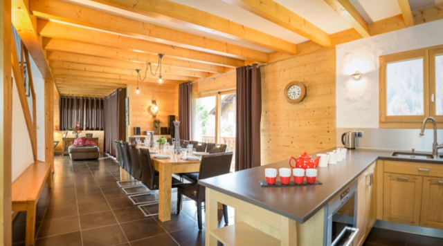 Chatel Luxury Rental Chalet Chalcantite Kitchen