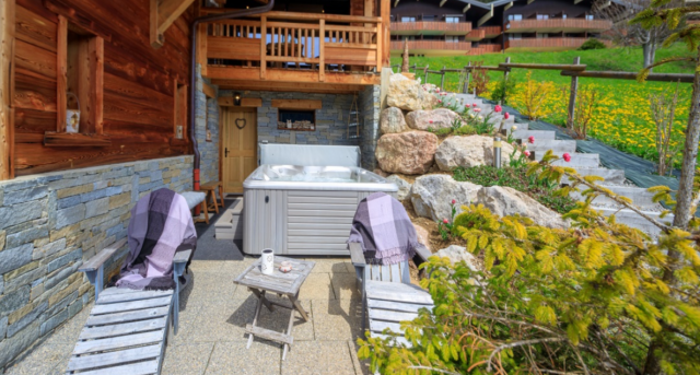 Chatel Location Chalet Luxe Chapa Terrasse 2