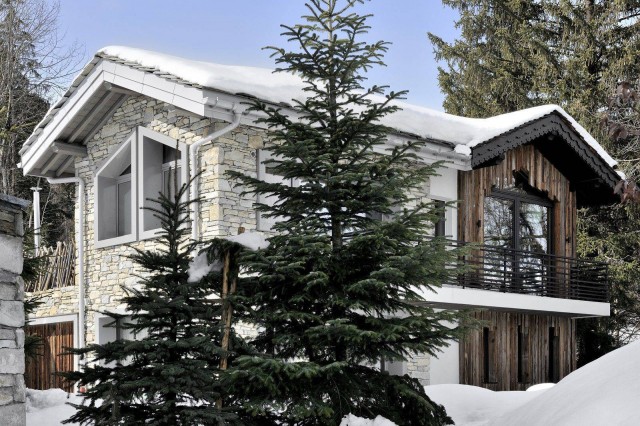 Courchevel 1550 Luxury Rental Chalet Niibite Exterior