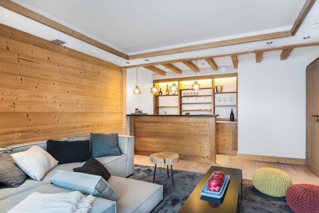 Courchevel 1550 Location Chalet Luxe Niuron Séjour