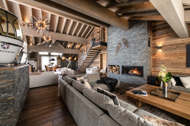 Courchevel 1650 Location Appartement Luxe Amerile Séjour