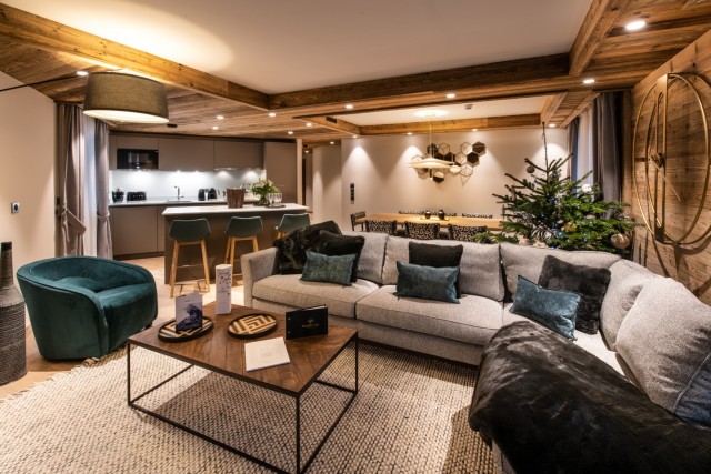 Courchevel 1650 Location Appartement Luxe Aurilite Séjour