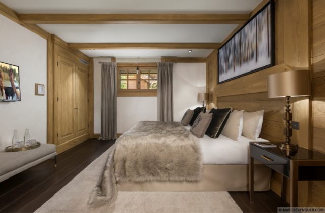 Courchevel 1850 Luxury Rental Appartment Carnatite Bedroom