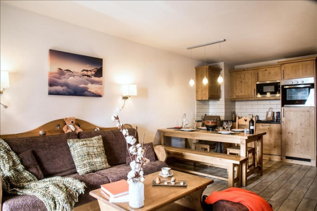 La Clusaz Location Appartement Luxe Lawzarite Séjour