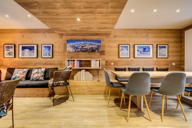 La Plagne Location Chalet Luxe Ligio Salon 3