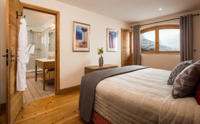 Les Allues Location Chalet Luxe Manalite Chambre