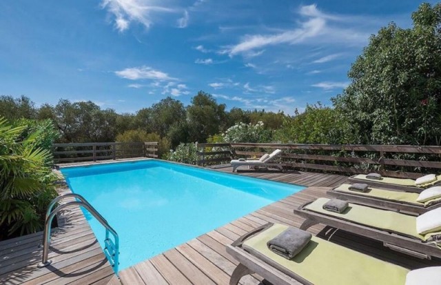 Porto Vecchio Location Villa Luxe Pivoine Jaune Piscine